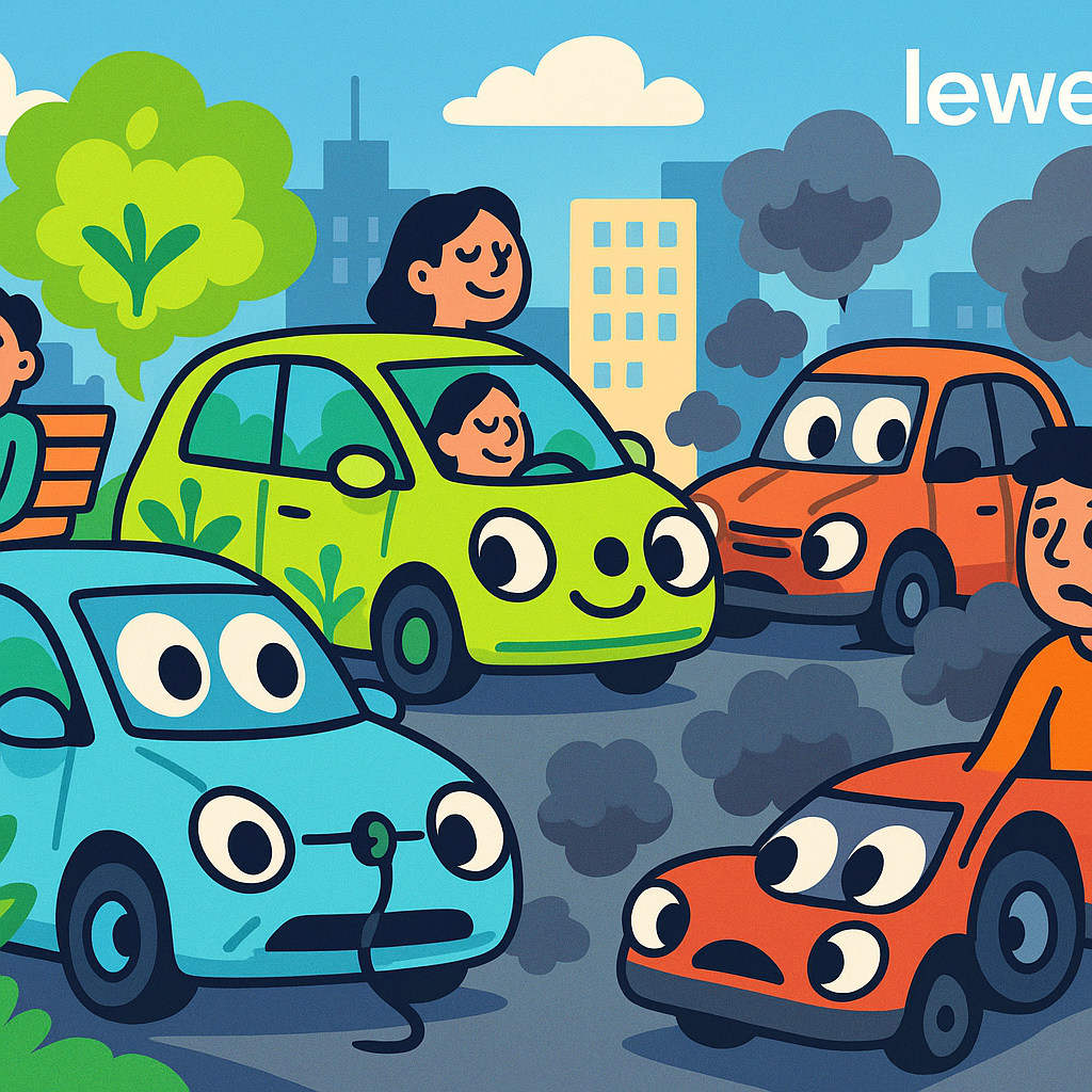 Elektroautos gegen Verbrenner – ein klarer Sieger für den Klimaschutz