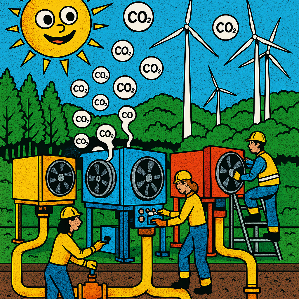 CO2 aktiv aus der Atmosphäre entnehmen  Schlüssel zur Klimaneutralität 2045