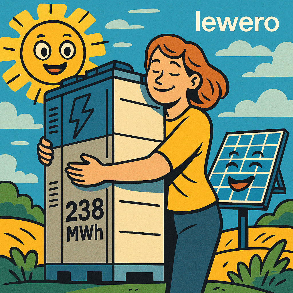 Lithium-Ionen Batterie-Container von Eco Stor