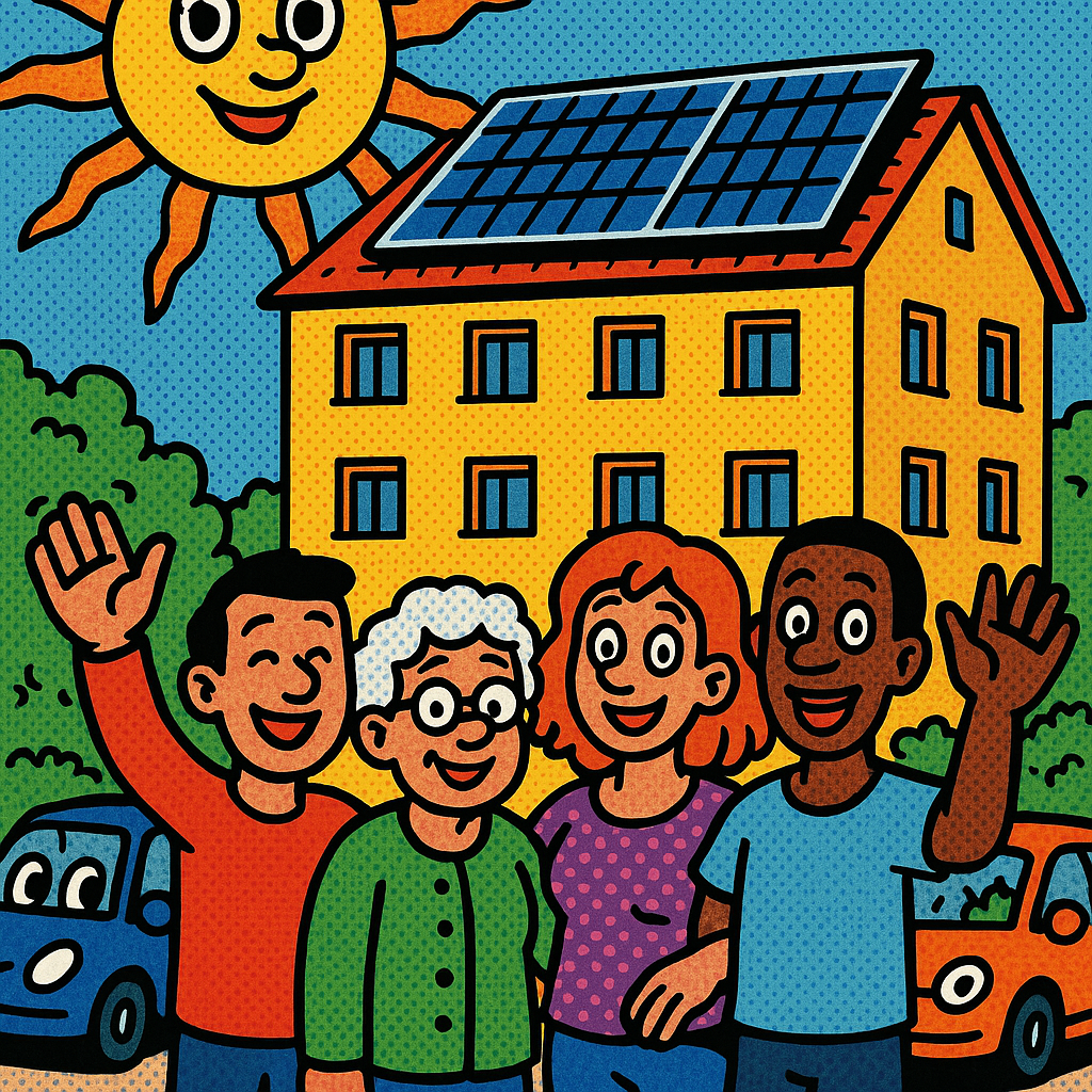 Solaranlage Mieterstrom Modell in NRW