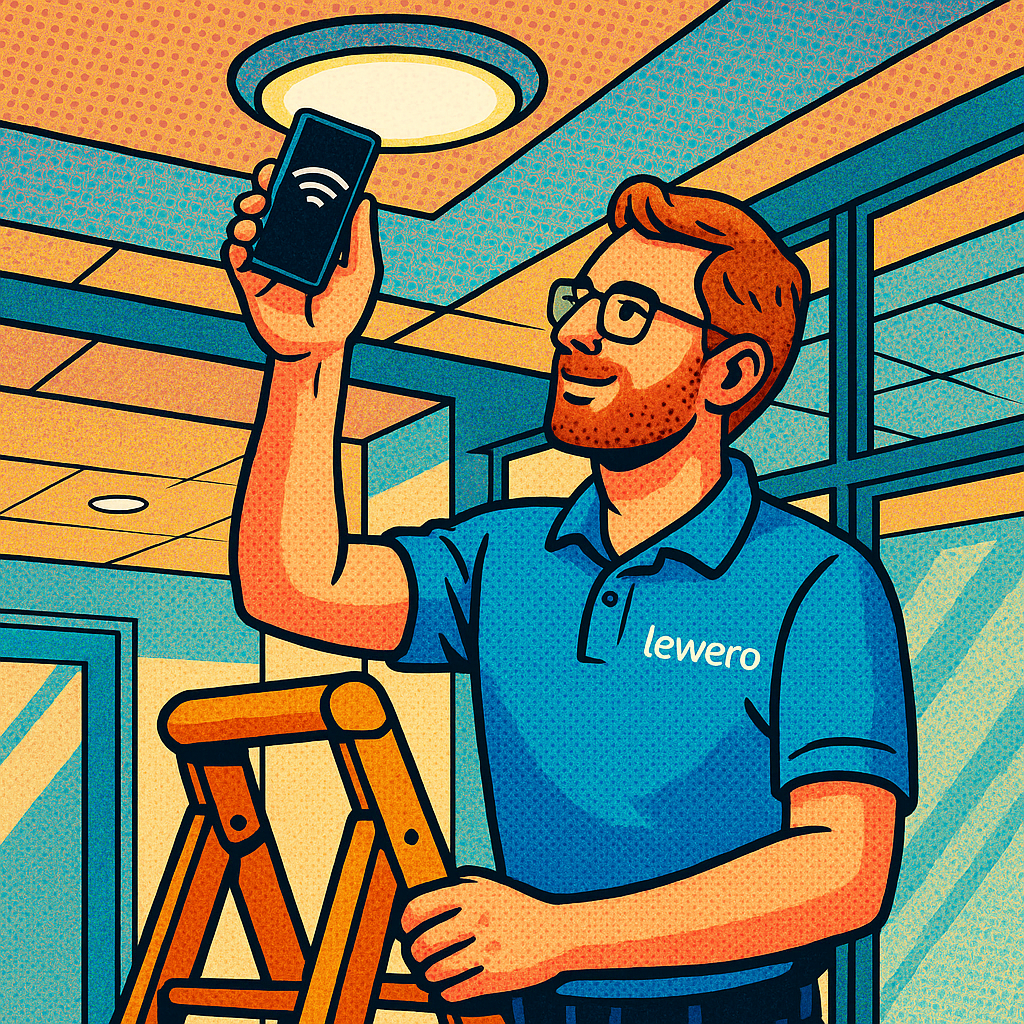 NFC Konfiguration im Einsatz