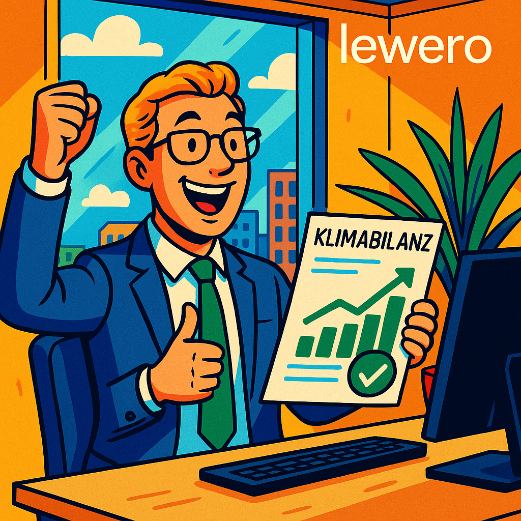 Nachhaltigkeitsbericht in der Produktion am Monitor ERP