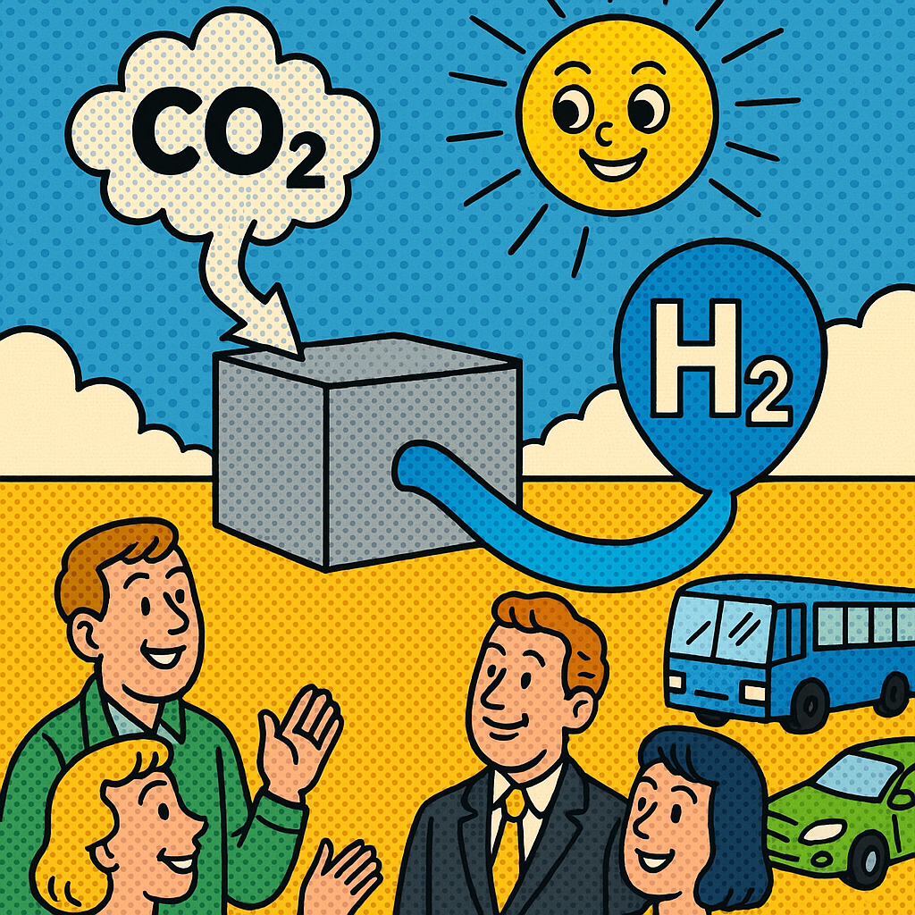 CO₂-Mineralisierungsmodul im Containerformat