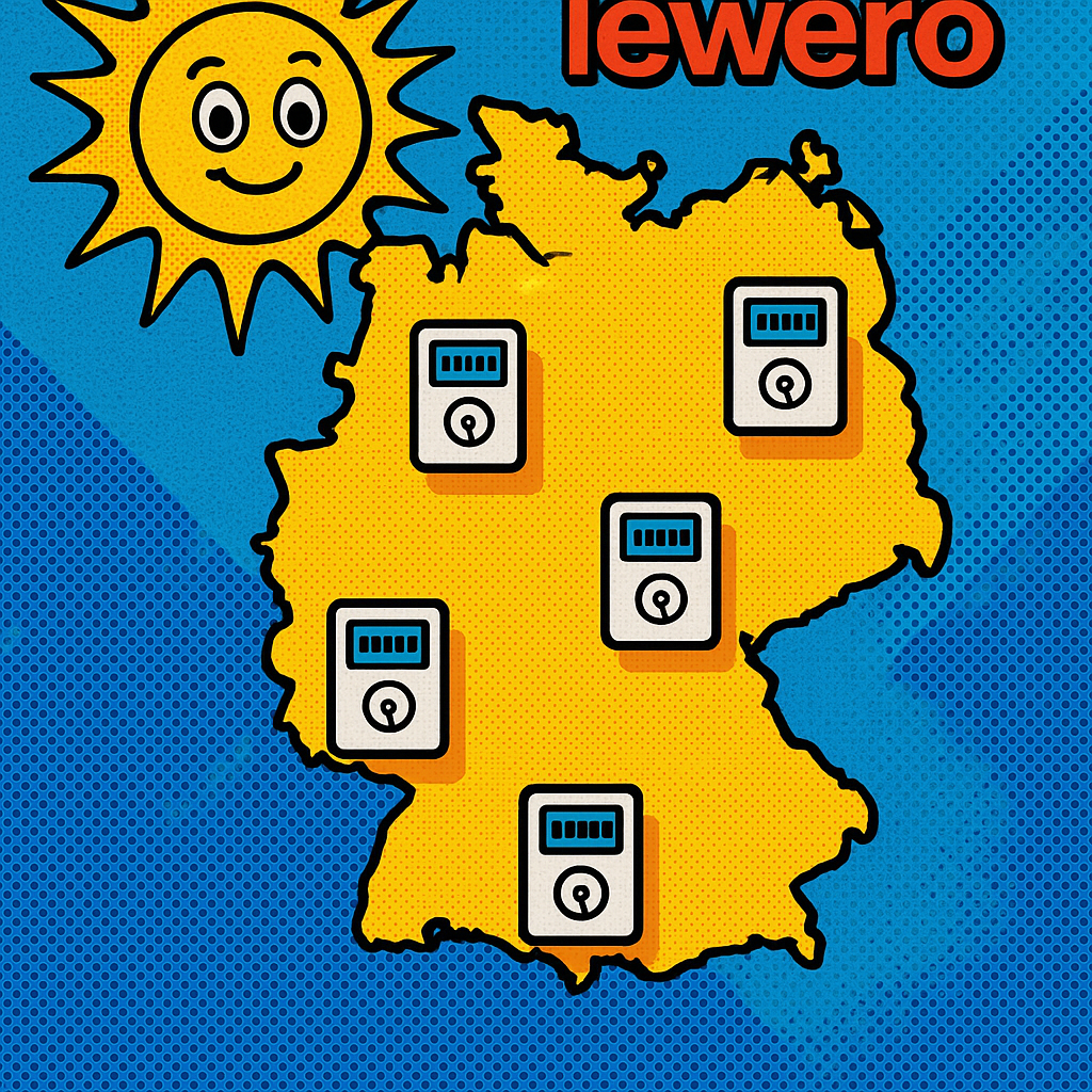 Grafik: Smart Meter Umrüstungsquote in Deutschland