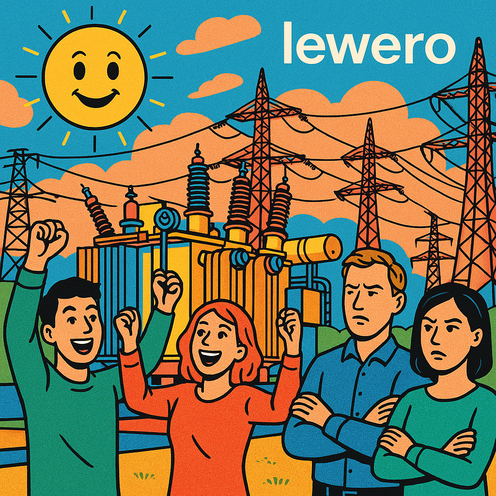 Unternehmen analysieren Energieversorgung und Netzinfrastruktur